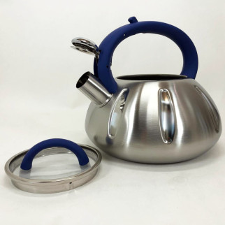 Хороший чайник зі свистком Unique UN-5303, Чайник з нержавіючої сталі, Чайник NC-136 на плиту - Інтернет-магазин спільних покупок ToGether