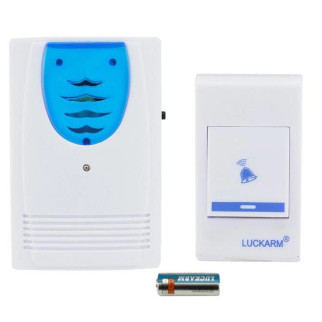 Дверний дзвінок від батарейок Luckarm Intelligent 8203 бездротовий. DU-708 Колір: блакитний - Інтернет-магазин спільних покупок ToGether