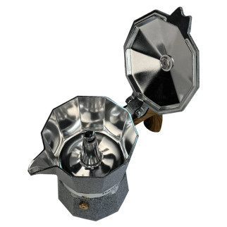 Гейзерна кавоварка з нержавіючої сталі Magio MG-1010 | Гейзерна кавоварка для індукції Кавоварка XM-134 для дому - Інтернет-магазин спільних покупок ToGether