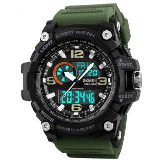Водонепроникний чоловічий годинник SKMEI 1283AG ARMY, Оригінальний чоловічий годинник, Чоловічий VL-886 тактичний годинник - Інтернет-магазин спільних покупок ToGether