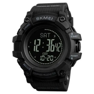 Чоловічий тактичний годинник SKMEI 1356BK BLACK, Армійський годинник протиударний, Годинник SP-560 для військовослужбовців - Інтернет-магазин спільних покупок ToGether