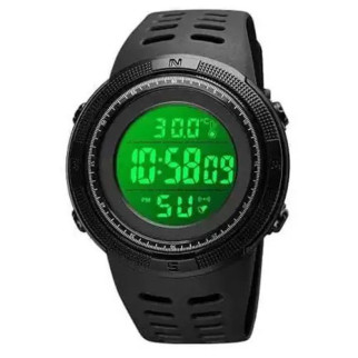 Годинник спортивний SKMEI 1681BKBK, Годинник наручний електронний тактичний, Військовий чоловічий PX-860 наручний годинник - Інтернет-магазин спільних покупок ToGether
