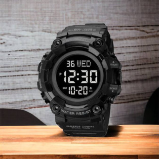 Годинник наручний чоловічий SKMEI 1968BKBK, Чоловічий тактичний годинник, Годинник MA-166 армійський оригінал - Інтернет-магазин спільних покупок ToGether