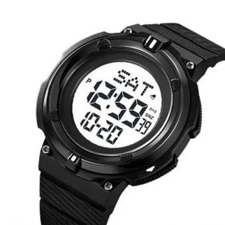 Військовий тактичний годинник SKMEI 2010BKWT BLACK-WHITE, Армійський годинник протиударний, Модний KP-773 чоловічий годинник - Інтернет-магазин спільних покупок ToGether
