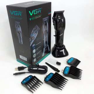 Бритва для бороди VGR Hair Clipper V-653 Voyager | Тример бездротової | EF-111 Бездротова електробритва - Інтернет-магазин спільних покупок ToGether
