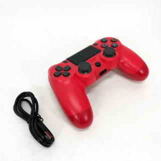 Джойстик DOUBLESHOCK для PS 4, бездротовий ігровий геймпад PS4/PC акумуляторний джойстик. ML-486 Колір: червоний - Інтернет-магазин спільних покупок ToGether