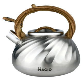 Чайник із свистком Magio MG-1194 | Чайники наплитні Металевий чайник з RM-360 нержавіючої сталі - Інтернет-магазин спільних покупок ToGether