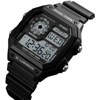 Військовий тактичний годинник SKMEI 1299BK, Годинник чоловічий спортивний, Годинник IN-215 скмей чоловічий - Інтернет-магазин спільних покупок ToGether