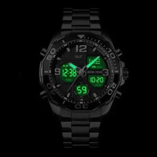 Модний чоловічий годинник SKMEI 1649BK / Водостійкий тактичний годинник / Водонепроникний RV-810 чоловічий годинник - Інтернет-магазин спільних покупок ToGether