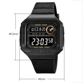 Годинник тактичний протиударний SKMEI 2022GDBK, Водостійкий тактичний годинник, Військовий FH-845 чоловічий годинник - Інтернет-магазин спільних покупок ToGether