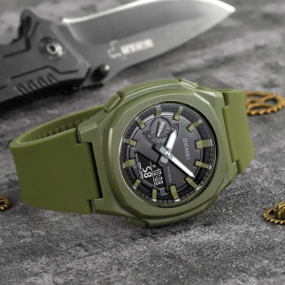 Годинник для чоловіка SKMEI 2091AGBK, Годинник наручний електронний тактичний, Військовий RW-807 тактичний годинник - Інтернет-магазин спільних покупок ToGether