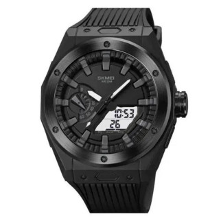 Годинник наручний чоловічий SKMEI 2103BKWT, армійський годинник протиударний, годинник AK-862 для чоловіка - Інтернет-магазин спільних покупок ToGether