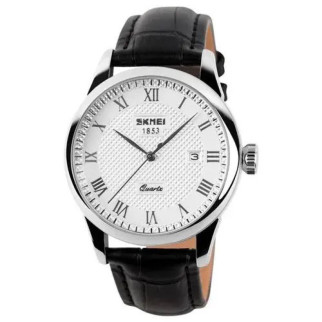 Годинник наручний чоловічий SKMEI 9058LSIWTBK, чоловічий годинник стильний годинник на руку, модний чоловічий LV-569 годинник круглий - Інтернет-магазин спільних покупок ToGether