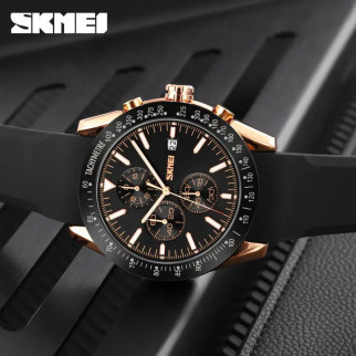 Оригінальний чоловічий годинник SKMEI 9106OG / Годинник наручний чоловічий стрілочний / Стильний SG-645 класичний годинник - Інтернет-магазин спільних покупок ToGether