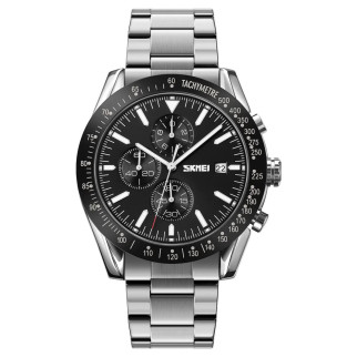 Оригінальний чоловічий годинник SKMEI 9253SIBK | Годинники підліткові | Чоловічий годинник стильний годинник ZO-896 на руку - Інтернет-магазин спільних покупок ToGether