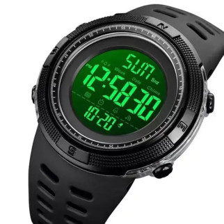 Чоловічий армійський водостійкий тактичний годинник SKMEI 2070BKWT / Наручний годинник LH-994 skmei електронний - Інтернет-магазин спільних покупок ToGether