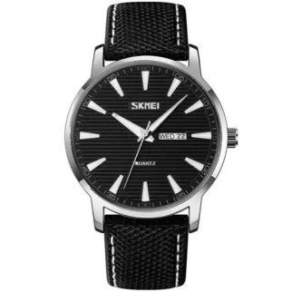 Годинник наручний чоловічий стильний модний красивий SKMEI 9303SIBK, Чоловічий годинник стильний годинник VG-236 на руку - Інтернет-магазин спільних покупок ToGether