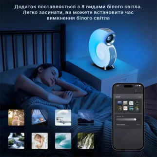 Нічник із можливістю заряджання INSPIRE N70 APP 6W | Нічник із бездротовою зарядкою | QD-574 Настільна лампа - Інтернет-магазин спільних покупок ToGether