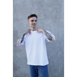 Чоловіча футболка оверсайз Overprint, біла - Інтернет-магазин спільних покупок ToGether