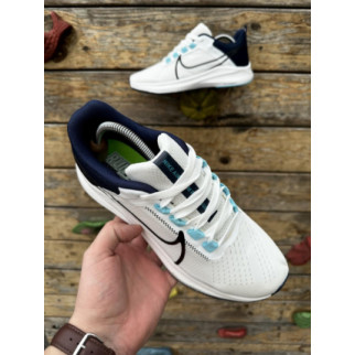 Кроссовки Nike Air Zoom Pegasus (бело-синие)  - Інтернет-магазин спільних покупок ToGether