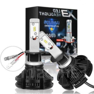 Світлодіодні Led лампи в авто з цоколем H1 LUMILEDS 2x25W 6000Lm IP67 - Інтернет-магазин спільних покупок ToGether