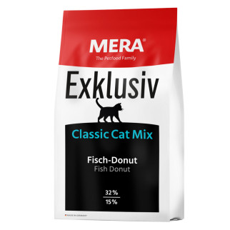 Корм MERA Exklusiv Classic Mix Fish - Donut сухий з рибою для дорослих котів 10 кг - Інтернет-магазин спільних покупок ToGether
