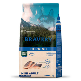 Корм Bravery Mini Adult Herring сухий з оселедцем для дорослих собак малих порід 7 кг - Інтернет-магазин спільних покупок ToGether