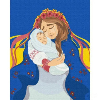 Картина за номерами "Мама Україна Anastasiia Kasarda" - Інтернет-магазин спільних покупок ToGether
