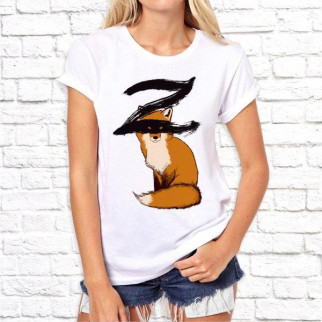 Жіноча футболка з принтом Лисиця "Z" Push IT - Інтернет-магазин спільних покупок ToGether