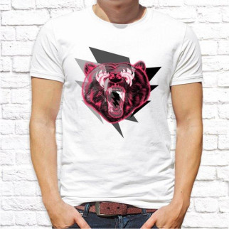 Чоловіча футболка з принтом Ведмідь 7 Push IT - Інтернет-магазин спільних покупок ToGether