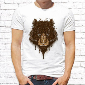 Чоловіча футболка з принтом Ведмідь 5 Push IT - Інтернет-магазин спільних покупок ToGether