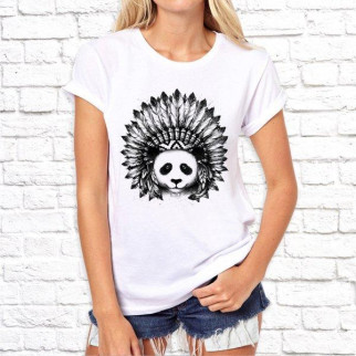 Жіноча футболка з принтом Панда вождь Push IT - Інтернет-магазин спільних покупок ToGether