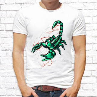 Чоловіча футболка з принтом Скорпіон зелений Push IT - Інтернет-магазин спільних покупок ToGether