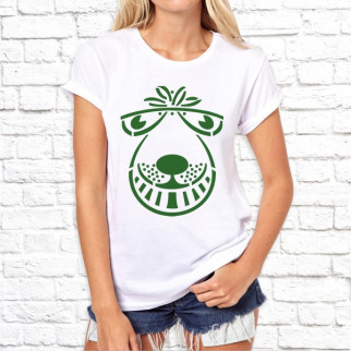 Жіноча футболка з принтом Собаки M, Білий Push IT - Інтернет-магазин спільних покупок ToGether