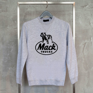 Чоловічий світшот з оригінальним принтом Push IT "Mack" S, Сірий XL - Інтернет-магазин спільних покупок ToGether