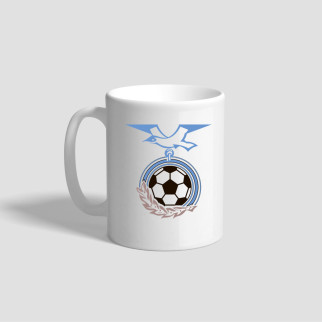 Білий кухоль (чашка) з логотипом футбольного клубу "Чайка" - Інтернет-магазин спільних покупок ToGether