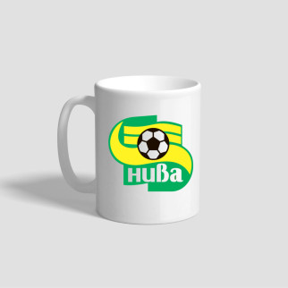 Білий кухоль (чашка) з логотипом футбольного клубу "Нива" - Інтернет-магазин спільних покупок ToGether