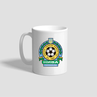 Білий гурток (чашка) з логотипом футбольного клубу "ФК Нива. Тернопіль" - Інтернет-магазин спільних покупок ToGether