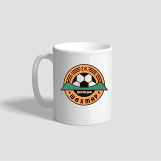 Білий гурток (чашка) з логотипом футбольного клубу "ФК Шахтар" - Інтернет-магазин спільних покупок ToGether