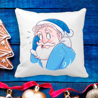 Подушка з новорічним принтом Дід Мороз 2 - Інтернет-магазин спільних покупок ToGether