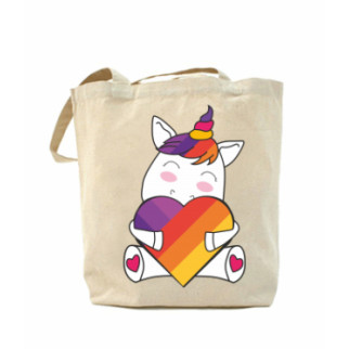 Еко-сумка, шоппер з принтом повсякденна Likee Pony - Інтернет-магазин спільних покупок ToGether