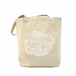 Еко-сумка, шоппер з принтом повсякденна Wubba Lubba dub dub - Інтернет-магазин спільних покупок ToGether