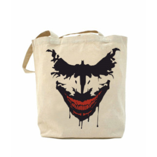 Еко-сумка, шоппер з принтом повсякденна Joker - Інтернет-магазин спільних покупок ToGether
