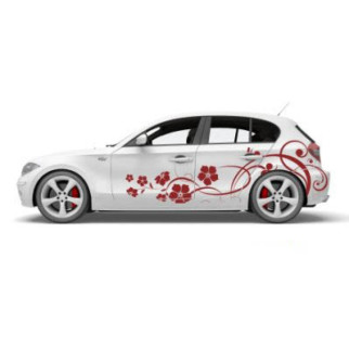 Наклейка на автомобіль «Цвітіння» з оракалу - Інтернет-магазин спільних покупок ToGether