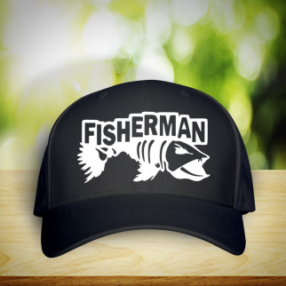 Кепка (бейсболка) з принтом "Fisherman" Push IT - Інтернет-магазин спільних покупок ToGether