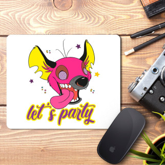 Килимок для миші з принтом "let's party" - Інтернет-магазин спільних покупок ToGether