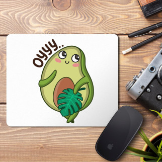 Килимок для миші з принтом "Авокадо: Оууу" - Інтернет-магазин спільних покупок ToGether
