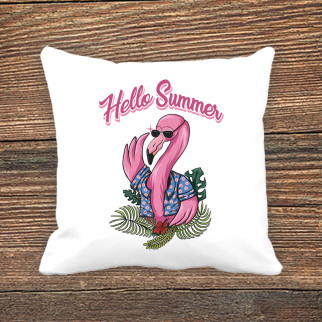 Подушка з принтом "Hello Summer" - Інтернет-магазин спільних покупок ToGether