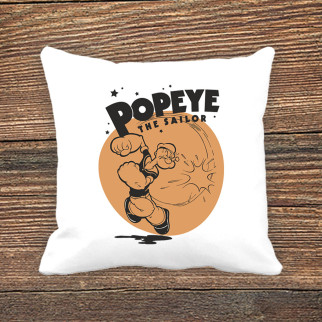 Подушка з принтом Моряк Попай (Popeye the Sailor) - Інтернет-магазин спільних покупок ToGether