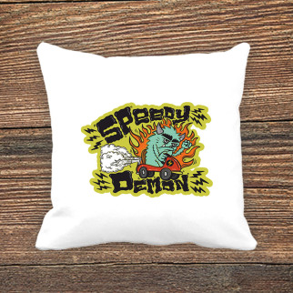 Подушка з принтом Speedy Demon - Інтернет-магазин спільних покупок ToGether